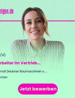 Mitarbeiter (m/w/d) im Vertrieb - Aachen