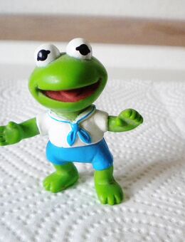 Hai-Werbefigur-Frosch-Matrose,Gummi,1986 - Linnich