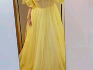 Hübsches ballkleid xs s gelb hochzeit - Hamburg