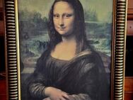 Wunderschön gerahmter Mona Lisa Kunstdruck in Leinwandoptik - Niederfischbach