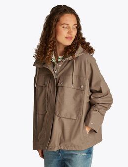 Tommy Hilfiger Parka COTTON NYLON SHORT PARKA im lässigen Look