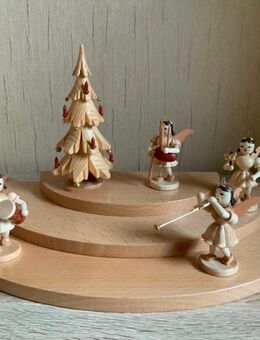 Erzgebirgische Volkskunst - Wolke mit Kerzenhaltern für Engel - Mülheim-Kärlich