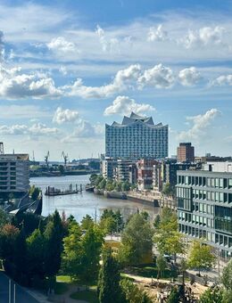 *Courtagefrei* Unverbaubarer Blick auf die Elbe & Elbphilharmonie, Süd-Westausrichtung im THE LYTE - Hamburg