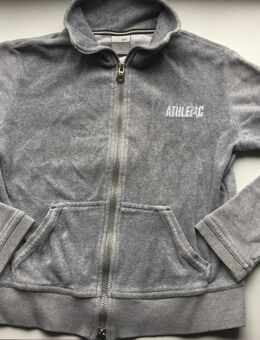 Damen Original Vintage Fleece Sportjacke Nike Athletic Grau Größe M 1990er Jahre - Fulda