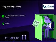 IT-Spezialist (w/m/d) - Jülich