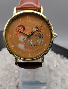 Pin UP Girls Armbanduhr, Quartz, Leder Armbanduhr - Oberhausen