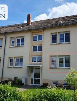 WE 1 // Vermietete 3-Zimmer-Eigentumswohnung mit Balkon und Garage in Steigra zu verkaufen! - Steigra