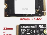 Samsung 512 GB Client SSD PM9B1 512GB interne Festplatte, M.2 2242 MZALQ512HBLU - Heringen (Werra)