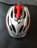 Fahrradschutzhelm XS rot/grau in 45259