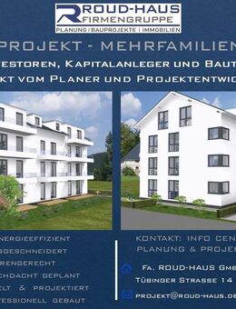 + EXKLUSIVES MEHRFAMILIENHAUS-PROJEKT! + - Riedlingen