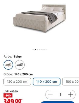 Bett 140*200 original verpackt + Matratze unbenutzt - Bremerhaven