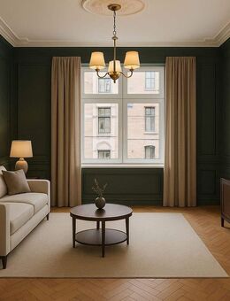 Stilvolle Beletage mit klassischem Charme und modernem Wohnkomfort im Herzen von Frankfurt - Frankfurt (Main)