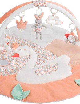 Fehn Spielbogen Classic Stars, Schwanensee 3-D-Activity-Decke, mit Krabbeldecke