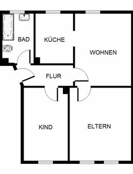 3-Zimmer-Wohnung in Gelsenkirchen Scholven - Gelsenkirchen