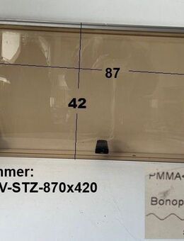 Universal Wohnwagenfenster PMMA Seitz RAD Bonoplex 5402/5402 D2251 500911 ca 87 x 42 cm gebr. - Schotten Zentrum