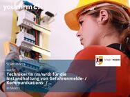 Techniker/in (m/w/d) für die Instandhaltung von Gefahrenmelde- / Kommunikations- / Informationstechnischen Anlagen - Moers