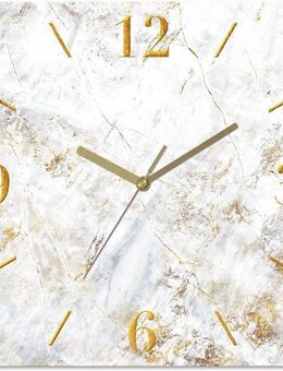 Leonique Wanduhr Marmor (analog, 30 cm)