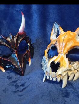 Handmade Masken jap. Folklore Cosplay Karneval - Zossen