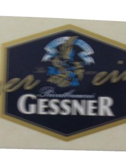 Brauerei Gessner - Aufkleber 20 x 6 cm - Doberschütz
