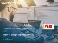 Product Design Engineer (m/w/d) - Weißenhorn