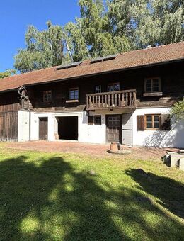 – LÄNDLICHES WOHNEN – ANWESEN MIT VIELEN OPTIONEN (SANIERUNGSPLAN) IN RANDLAGE VON GEISENHAUSEN - Geisenhausen