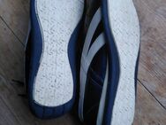Sneaker van der Laan Größe 42 Leder schwarz beige abgesetzt - Bad Schwartau