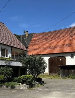 Geräumiges Haus mit großem Grundstück und Lagerflächen direkt an der Schmiech - Schelklingen
