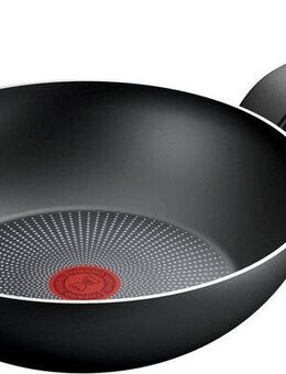 Tefal Wok Recycled On, Induktion, Ø 28 cm, Aluminium (1-tlg), aus 100% recyceltem Aluminium, Antihaftversiegelung, Thermo-Signal