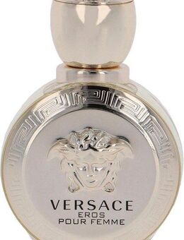 Versace Eau de Parfum Eros pour Femme, Fruchtiger Damenduft mit Mandarine, Himbeere, Jasmin und Patchouli.