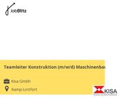 Teamleiter Konstruktion (m/w/d) Maschinenbau - Kamp-Lintfort