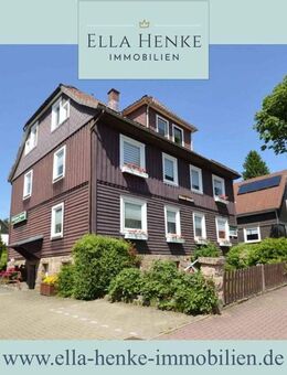 Stilvolles Mehrfamilienhaus mit 4 Wohnungen auf großem Grundstück in Toplage von Braunlage. - Braunlage