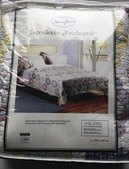 Homeflain Tagesdecke Decke Patchoptik - Fulda