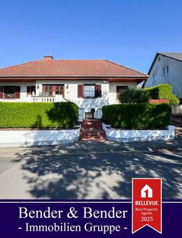 Exklusives Einfamilienhaus auf einer Ebene mit Wellnessbereich, Gartenparadies und Fernsicht! - Hadamar