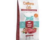 Calibra Life Junior Small & Medium Breed mit frischem Rind - Sparpaket: 2 x 12 kg