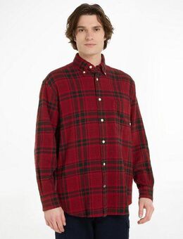 Tommy Hilfiger Langarmhemd TONAL TARTAN SHIRT