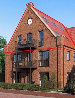 Attraktive DG Wohnung auf Juist mit 2 Balkonen in direkter Strandnähe - Juist