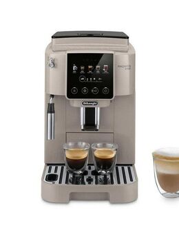 De'Longhi Kaffeevollautomat Magnifica Start Pop ECAM220.50.BG - 5 Rezepte, Milchschaumdüse, beige, Intuitives Touch Bedienfeld, Iced Coffee, einstellbares Aroma