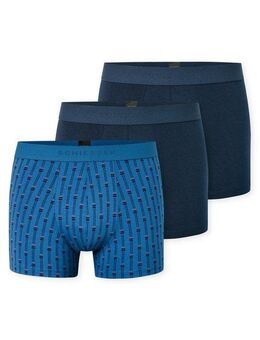 Schiesser Boxershorts 95/5 Multipacks (3er Pack) ohne Eingriff, softer Logo-Webgummibund