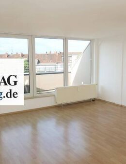 N-Bleiweiß: Großzügige 3-Zi-Whg (5.OG mit Aufzug) mit Balkon und Tageslichtbad - Nürnberg