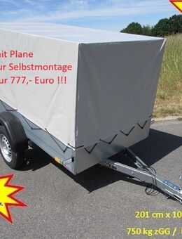 STEMA - Anhänger 750 kg mit Plane 133 cm zur Selbstmontage NEU - Iserlohn