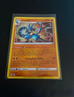 Pokémonkarte Lucario 079/172 Holo Strahlende Sterne Deutsch Original - Wolfenbüttel Zentrum