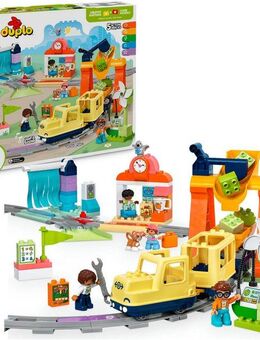 LEGO® Große interaktive Eisenbahn (10428), LEGO DUPLO Town Konstruktionsspielsteine, (103 St), Made in Europe