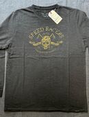 Motorrad Langarm T-Shirt Rokker Speed Racers XXXL limited Logo in 50672