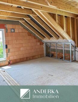 Lichtdurchflutetes Dachgeschoss - 2-Zimmer-Neubau mit Dachloggia! - Dietenheim
