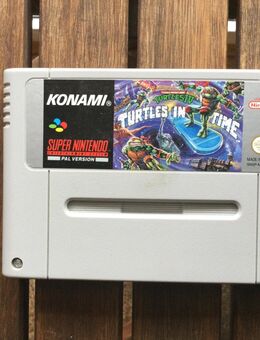 Super Nintendo Entertainment System Spiel Teenage Mutant Ninja Turtles in Time - Fulda