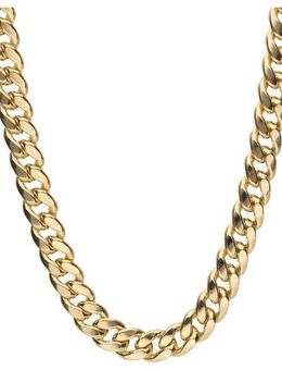 Luigi Merano Panzerkette Panzerkette, teilmassiv, Gold 585