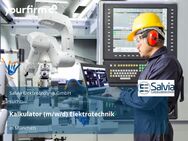 Kalkulator (m/w/d) Elektrotechnik - München