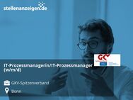 IT-Prozessmanagerin/IT-Prozessmanager (w/m/d) - Bonn