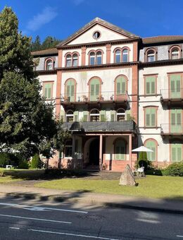 Historisches Kulturdenkmal mit bewegter Vergangenheit - Bad Rippoldsau-Schapbach