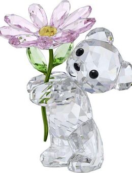 Swarovski Dekofigur Kristallfigur Sammelfigur Kris Bär Ein Gänseblümchen für Dich (1 St), Swarovski® Kristall